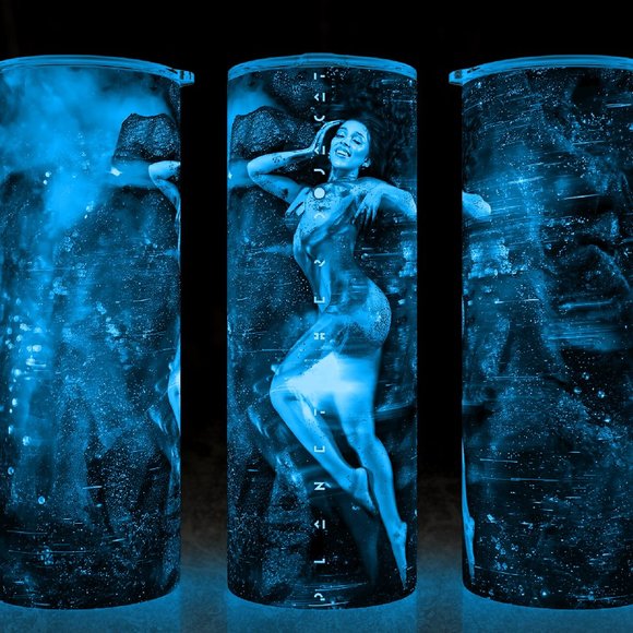 Glow in the Dark Doja Cat Planet Her Cup Mug Tumbler 20oz - Picture 1 of 4